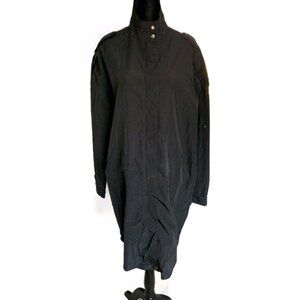 Pursue Long Nylon Trench Coat Jacket Size S/M